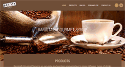 Desktop Screenshot of barista.no