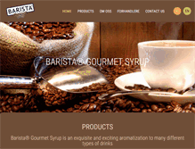 Tablet Screenshot of barista.no